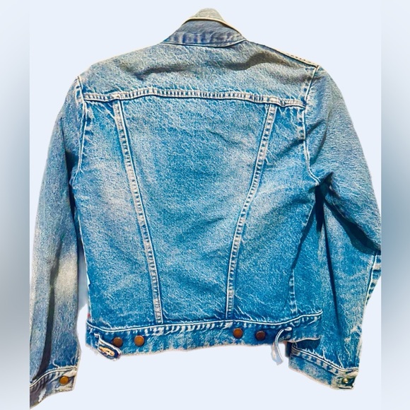 Rare Jean Jacket by Artist ‘Shaw” Small - Picture 2 of 2